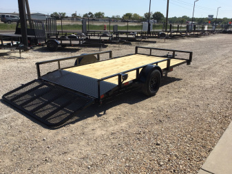 New 2026 X-On 83"x14' Single Axle Utility Trailer - U3