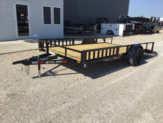 New 2026 X-On 83"x14' Single Axle Utility Trailer - U3