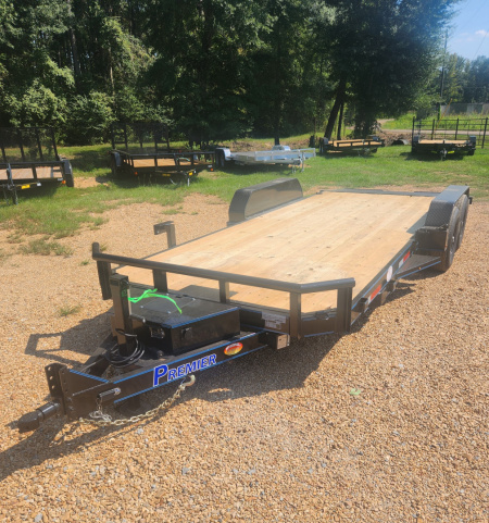 New 2026 Premier Trailers Inc. 6'10 x20' Tilt Trailer 2-6000# axels Car Hauler