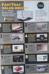New 2026 Wells Cargo FT714T2-D Cargo / Enclosed Trailer