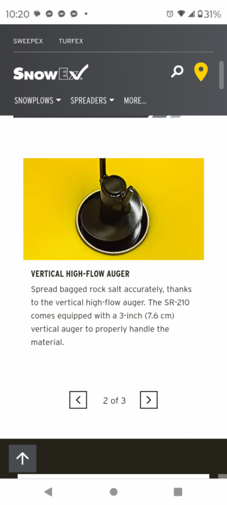 New 2026 SnowEx SR 210 Wireless Salter Snow Plow