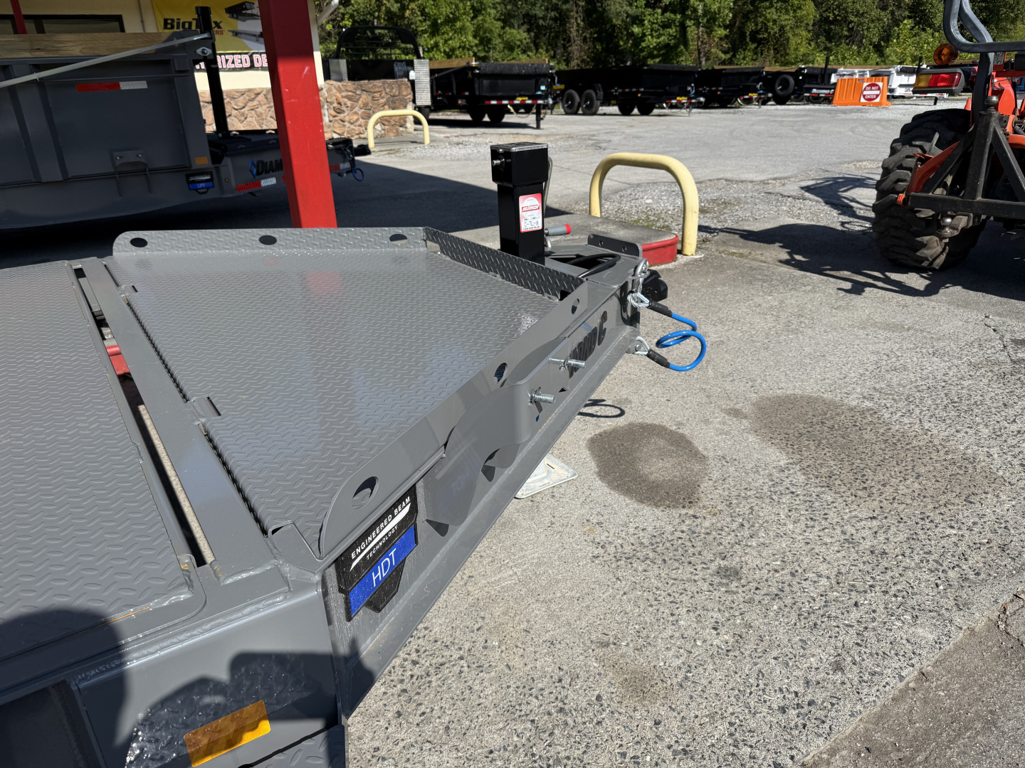 New 2025 Diamond C HDT210 POWER FULL TILT TRAILER 3/16 DIAMOND PLATE FLOOR 21K G.V.W.R.