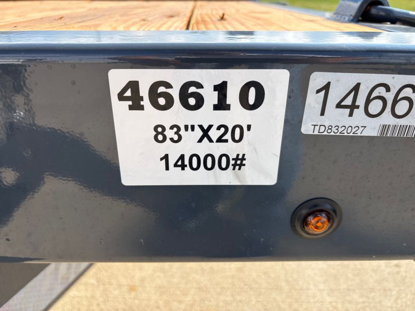 New 2026 Lamar Trailers TD832027_477 Utility Trailer