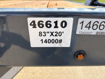 New 2026 Lamar Trailers TD832027_477 Utility Trailer