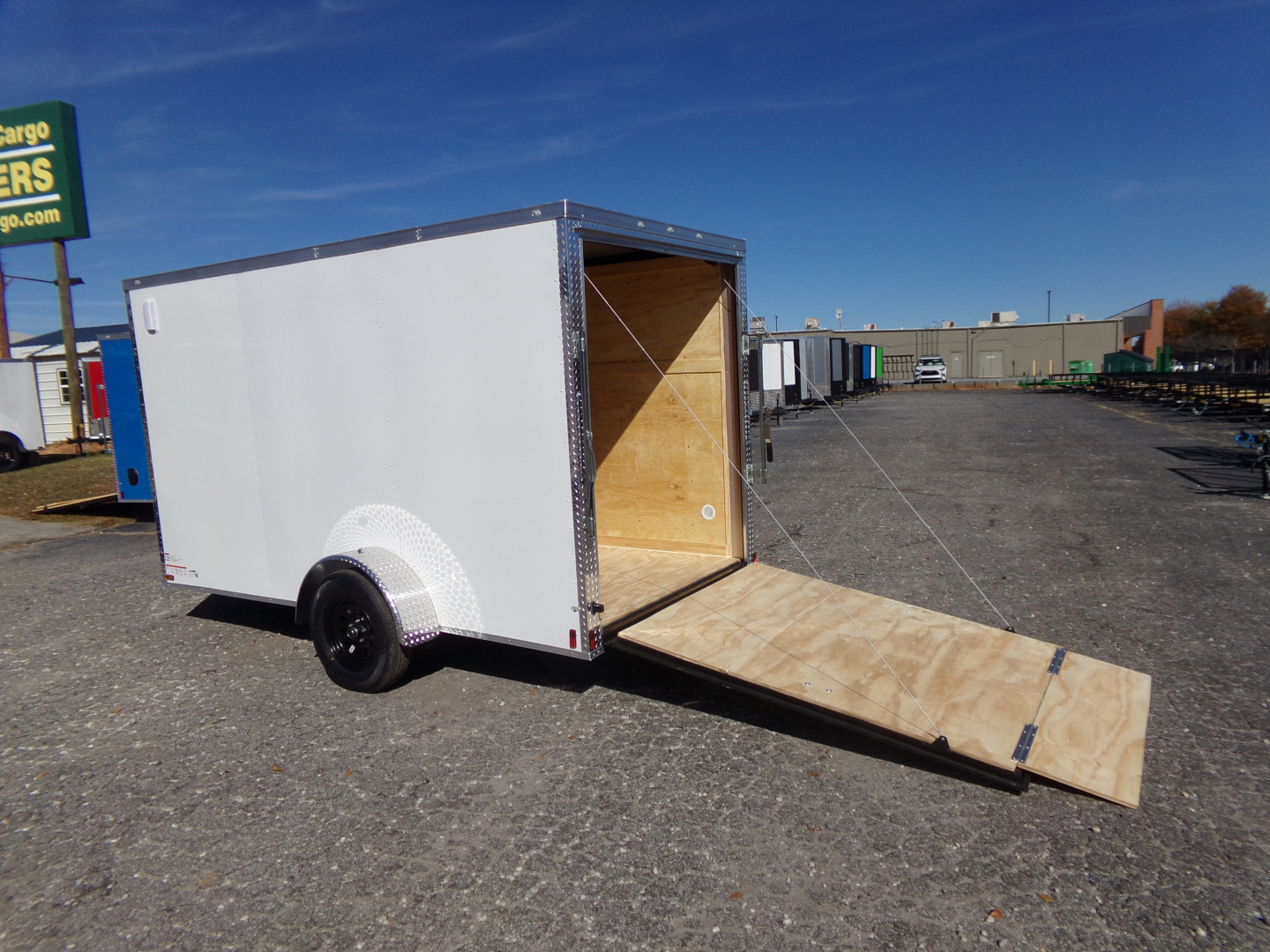 New 2026 Titanium Cargo 6X12SA Cargo / Enclosed Trailer