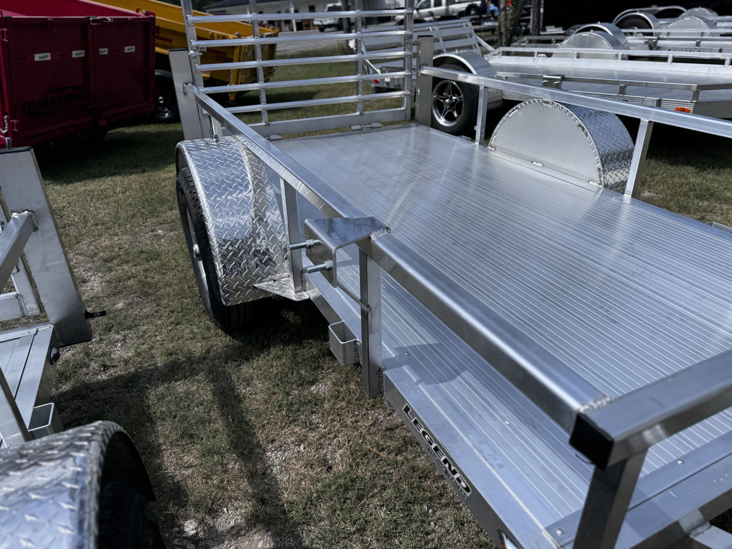 New Legend Open Deluxe 2.2K 5x10 Aluminum Utility Trailer