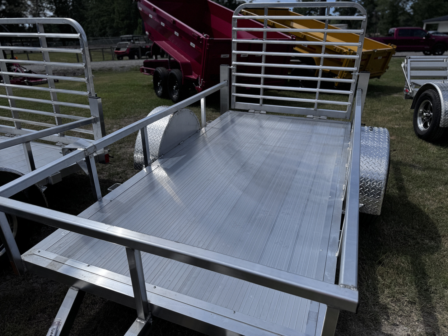 New Legend Open Deluxe 2.2K 5x10 Aluminum Utility Trailer