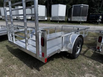 New Legend Open Deluxe 2.2K 5x10 Aluminum Utility Trailer