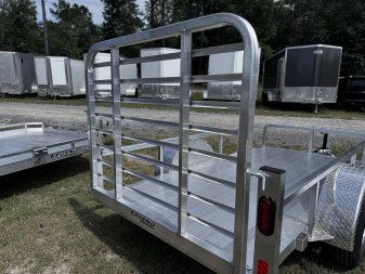 New Legend Open Deluxe 2.2K 5x10 Aluminum Utility Trailer