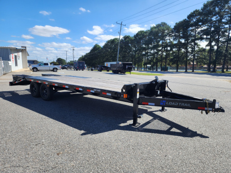 New 2025 Load Trail PS 24' 14K Deckover Trailer w/ Flip Over Ramps
