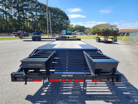New 2025 Load Trail PS 24' 14K Deckover Trailer w/ Flip Over Ramps