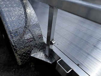 New Legend 7x12 Open Duluxe Utility Trailer Aluminum Floor