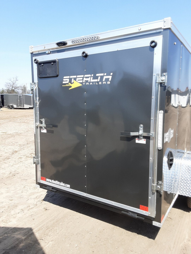 New 2026 Stealth Trailers 7x14 charcoal w/ramp 6ft 6in Cargo / Enclosed Trailer