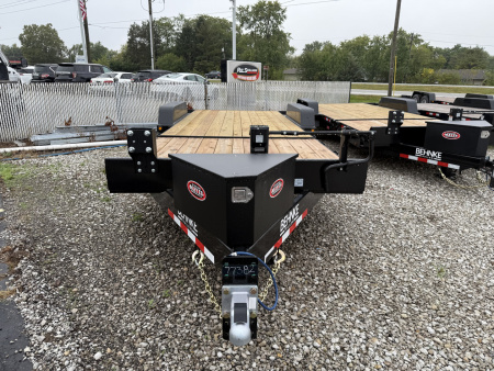 New 2026 Behnke TBCT2220ET-10K Tilt Trailer 83X22 TA PARTIAL TILT (GVW:20000) BLACK