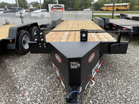 New 2026 Behnke TBCT2220ET-10K Tilt Trailer 83X22 TA PARTIAL TILT (GVW:20000) BLACK