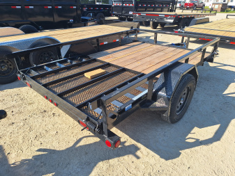 New 2026 Load Trail 77x10 Lowside Landscape Trailer