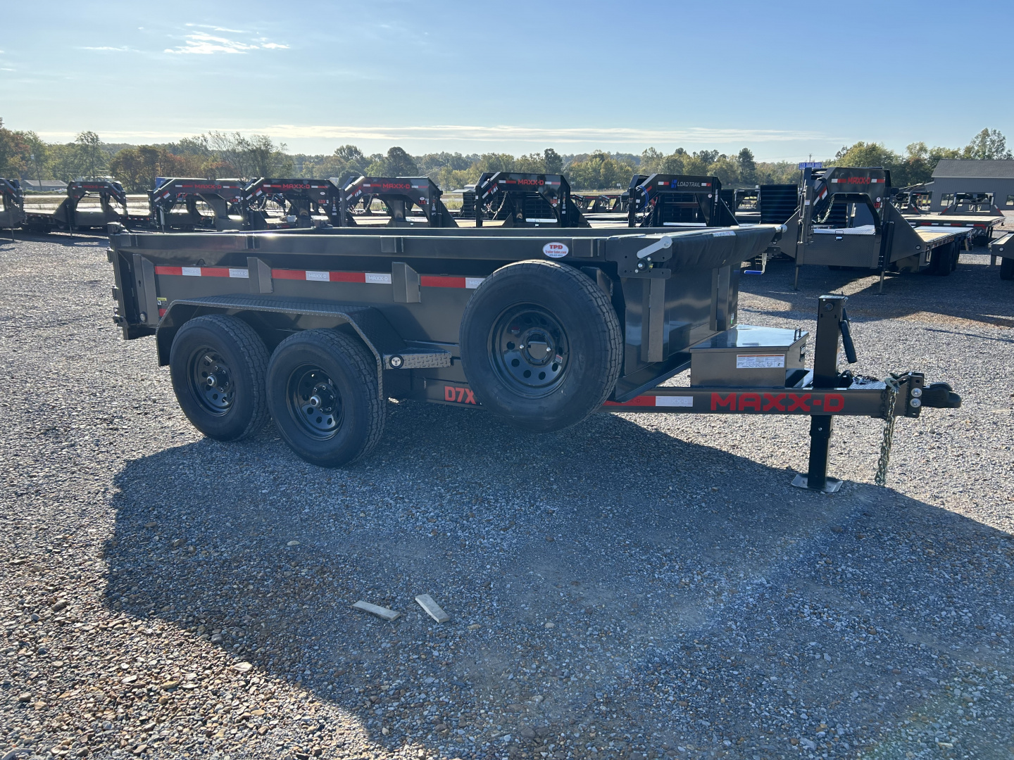 New 2026 MAXXD 72"x12' 12k Dump Trailer