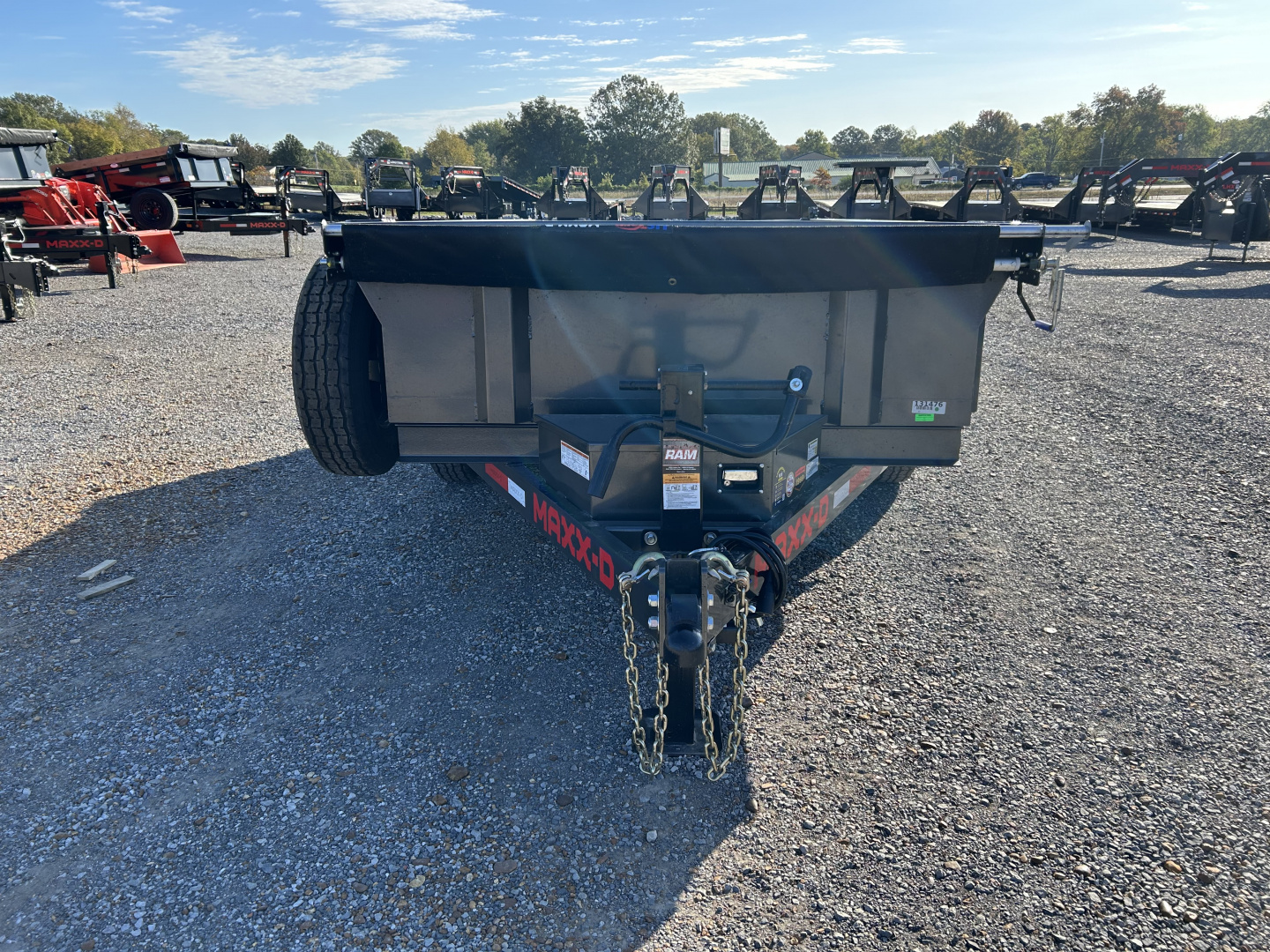 New 2026 MAXXD 72"x12' 12k Dump Trailer