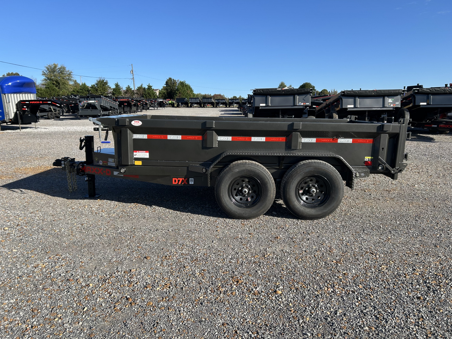 New 2026 MAXXD 72"x12' 12k Dump Trailer