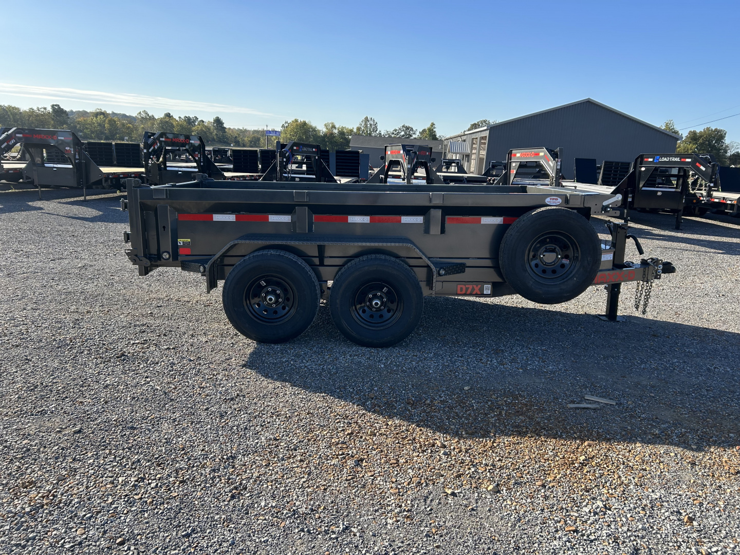 New 2026 MAXXD 72"x12' 12k Dump Trailer