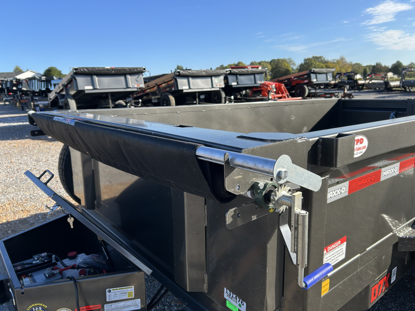 New 2026 MAXXD 72"x12' 12k Dump Trailer