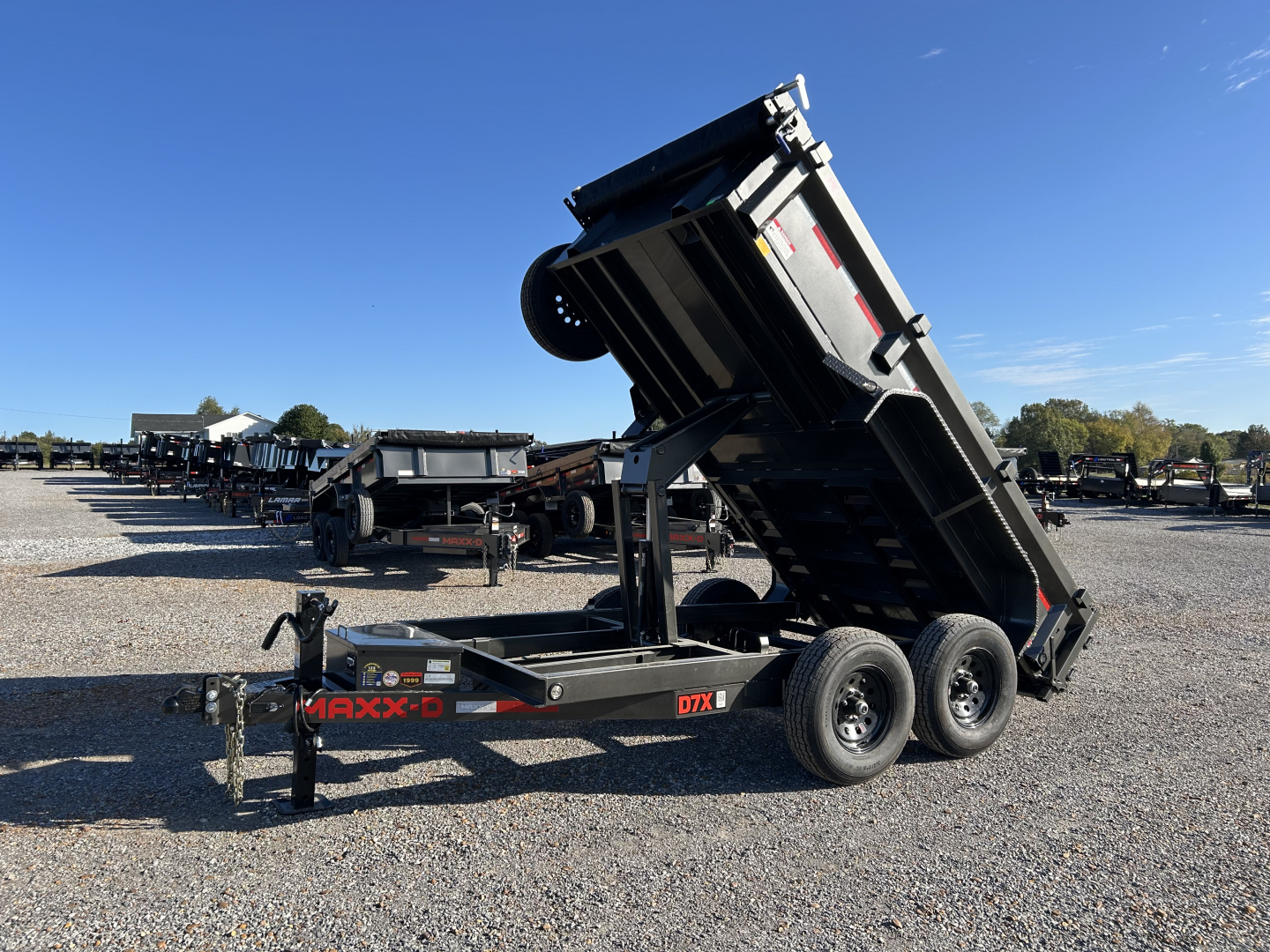 New 2026 MAXXD 72"x12' 12k Dump Trailer