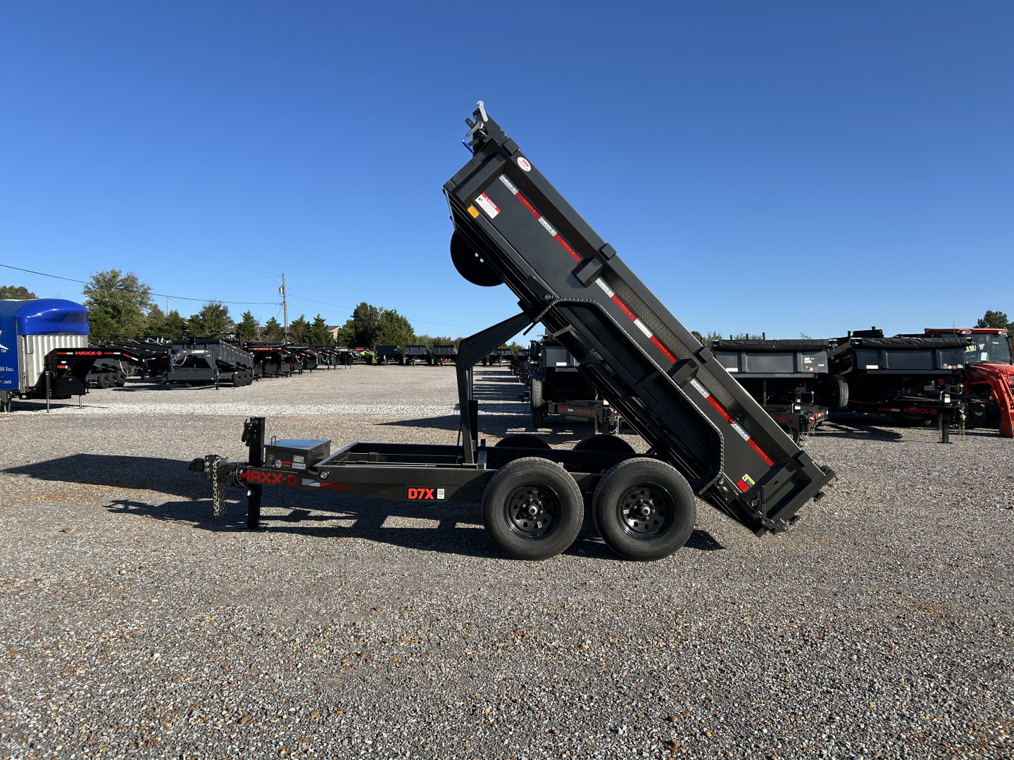 New 2026 MAXXD 72"x12' 12k Dump Trailer