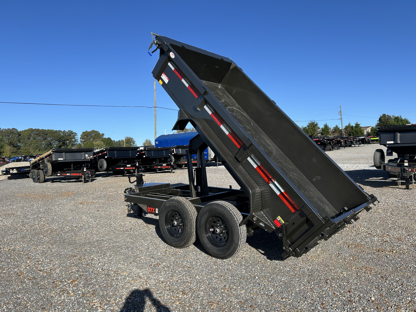 New 2026 MAXXD 72"x12' 12k Dump Trailer