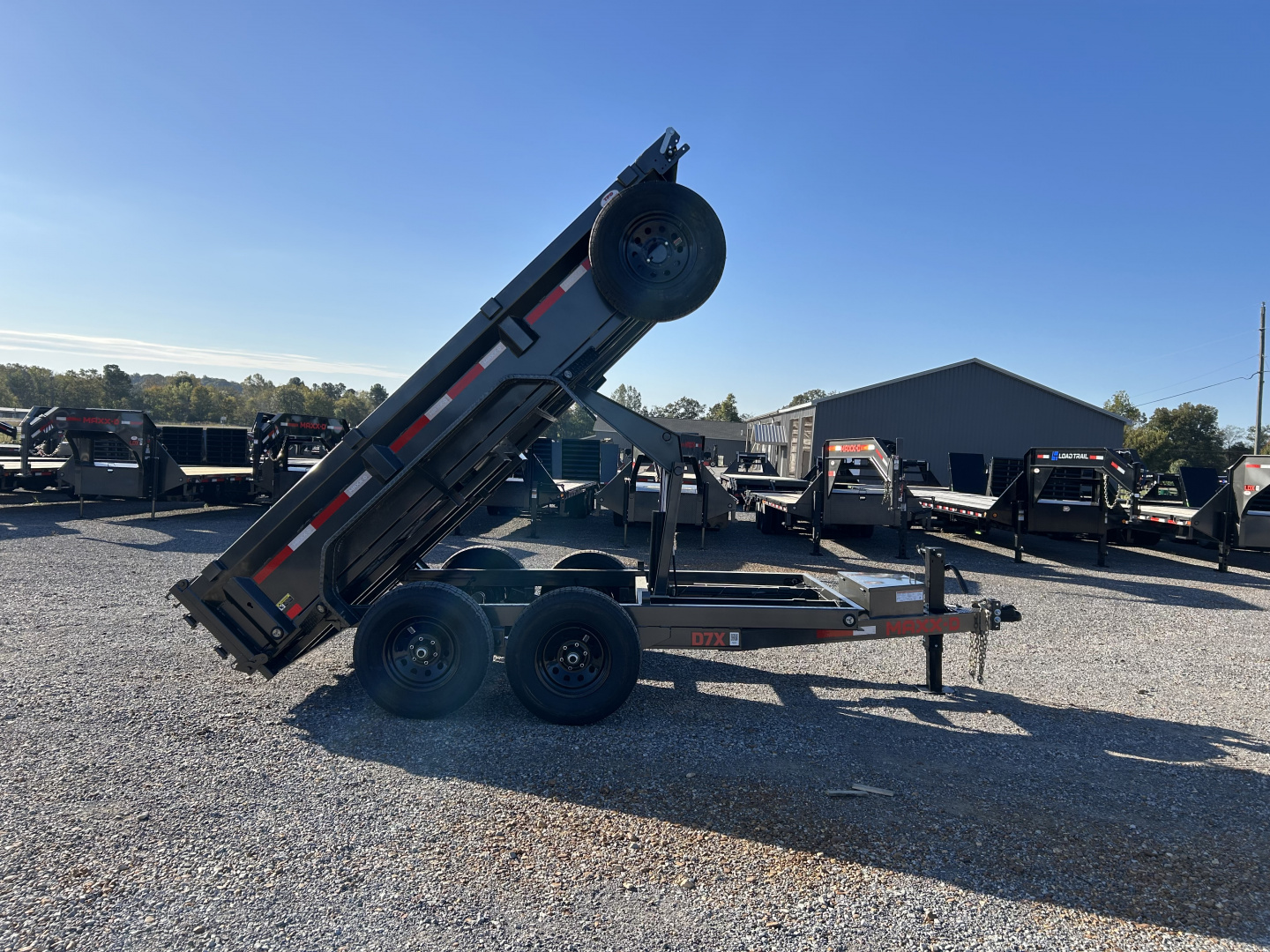 New 2026 MAXXD 72"x12' 12k Dump Trailer