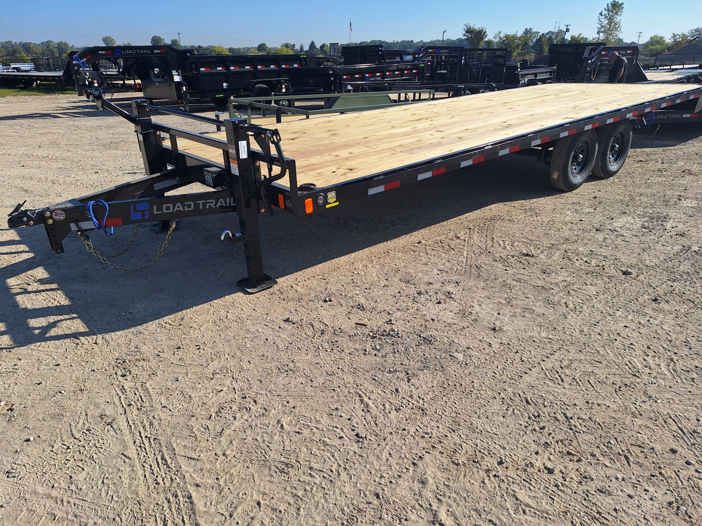 New 2026 Load Trail 102x24' Flat Deck Deckover Trailer