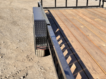 New 2026 Diamond T 7-14 Tandem Axle Ramp Gate Utility W/ ATV Ramps 7K GVWR