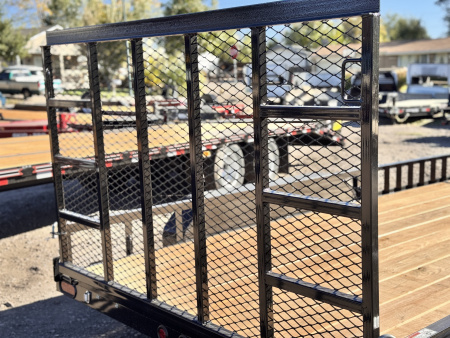 New 2026 Diamond T 7-14 Tandem Axle Ramp Gate Utility W/ ATV Ramps 7K GVWR