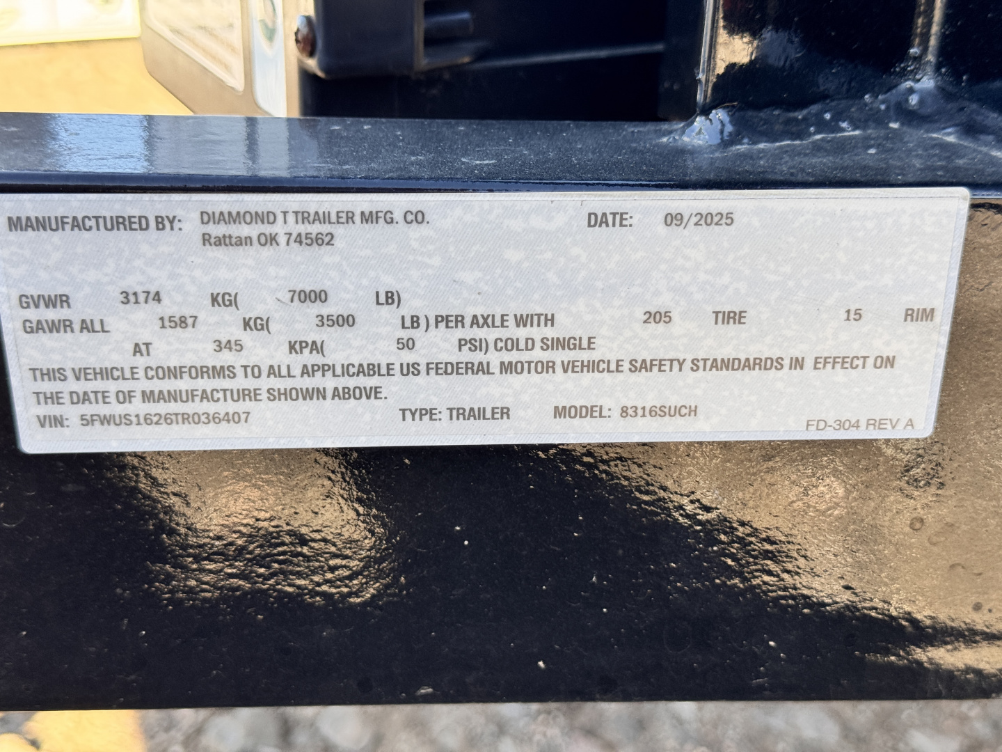 New 2026 Diamond T 7-16 Tandem Axle Ramp Gate Utility 7K GVWR