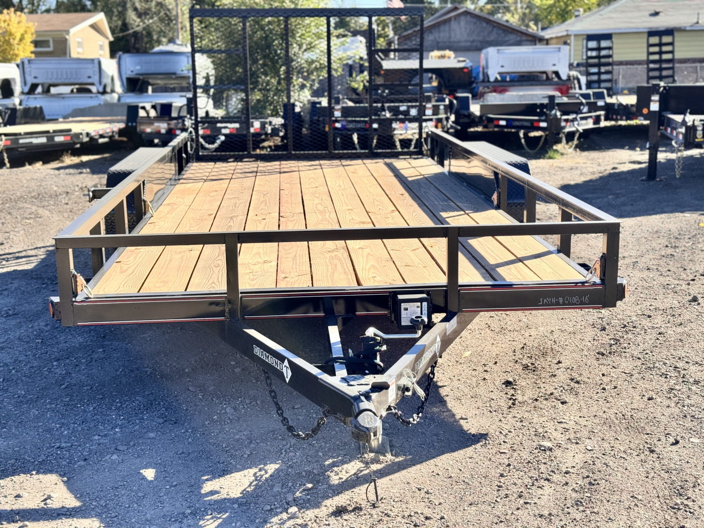 New 2026 Diamond T 7-16 Tandem Axle Ramp Gate Utility 7K GVWR