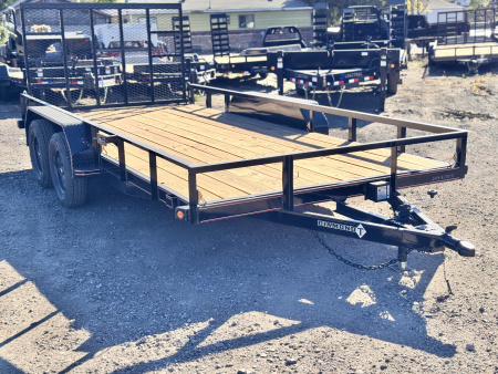 New 2026 Diamond T 7-16 Tandem Axle Ramp Gate Utility 7K GVWR