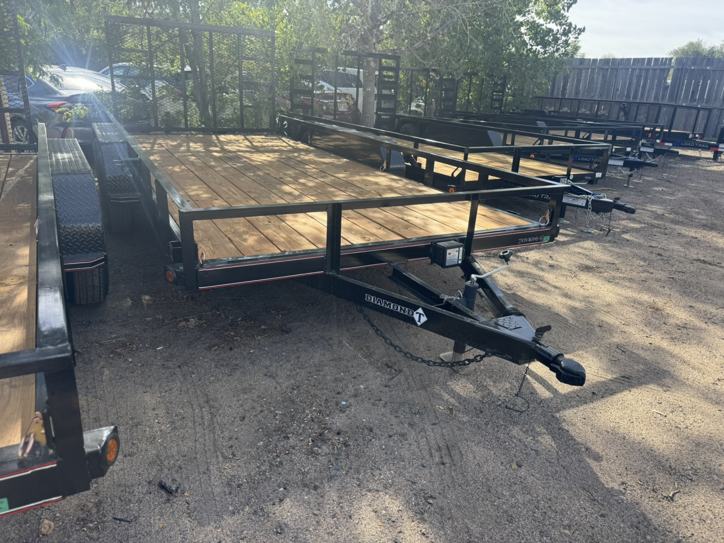 New 2026 Diamond T 7-16 Tandem Axle Ramp Gate Utility 7K GVWR