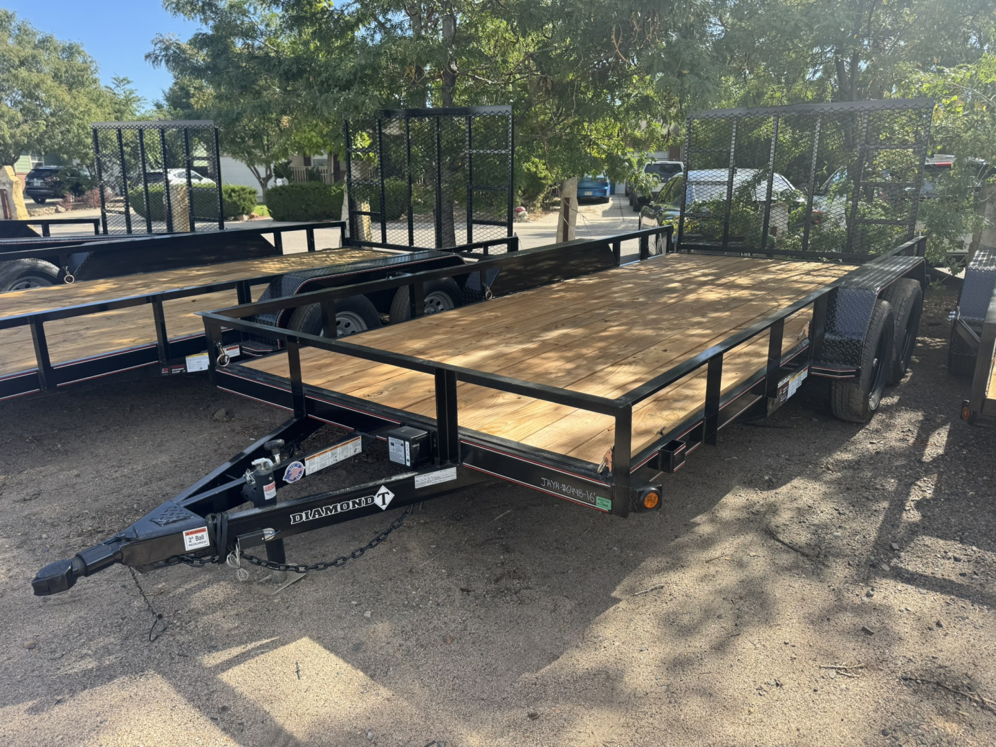 New 2026 Diamond T 7-16 Tandem Axle Ramp Gate Utility 7K GVWR