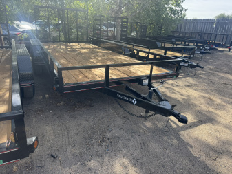 New 2026 Diamond T 7-16 Tandem Axle Ramp Gate Utility 7K GVWR