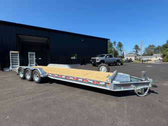 New 2026 Triumph 7x26 (24+2) Equipment Trailer / Galvanized/ I beam frame / Tri-Axle - 21,000GVW