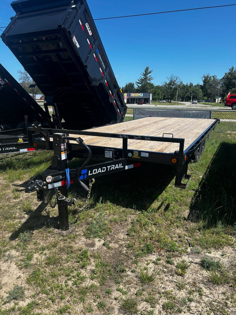 New 2026 Load Trail 102X20 14K W/SLIDE IN RAMPS Deckover Trailer