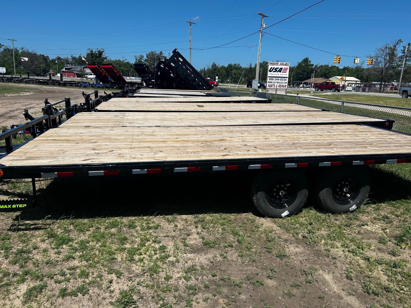 New 2026 Load Trail 102X20 14K W/SLIDE IN RAMPS Deckover Trailer