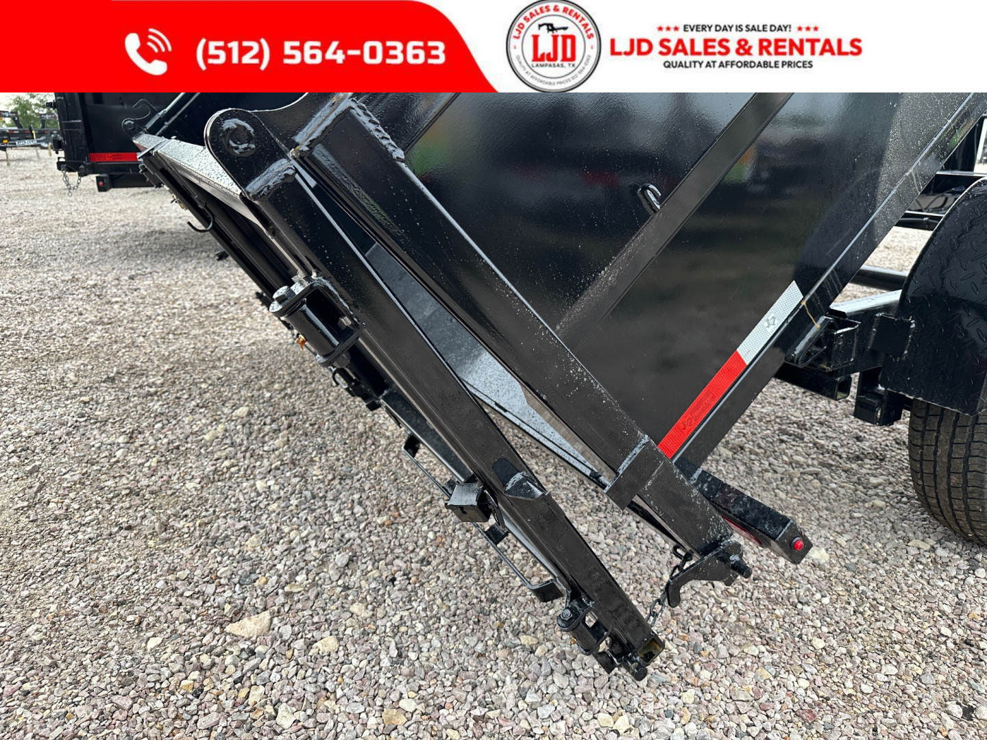 New 2025 Texas Pride - Gooseneck Dump Trailer 14'x3' - 3 Way Gate - 16K GVWR