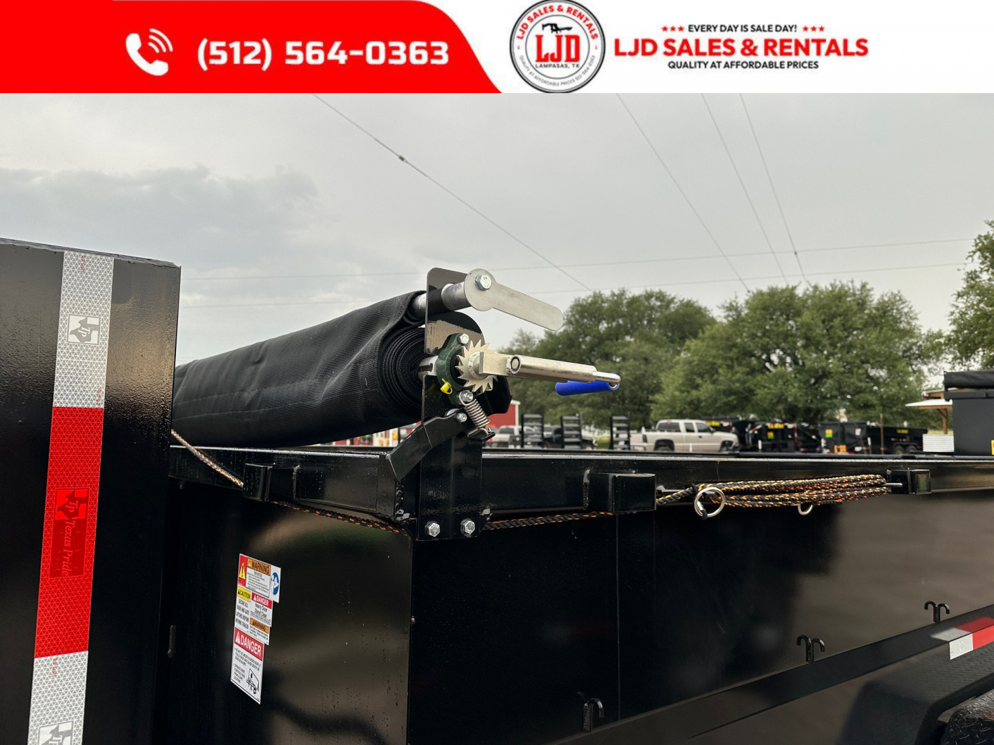 New 2025 Texas Pride - Gooseneck Dump Trailer 14'x3' - 3 Way Gate - 16K GVWR