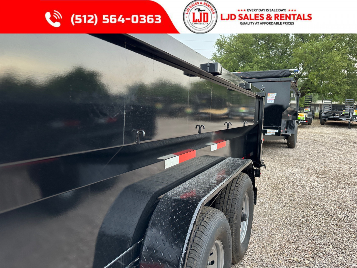 New 2025 Texas Pride - Gooseneck Dump Trailer 14'x3' - 3 Way Gate - 16K GVWR