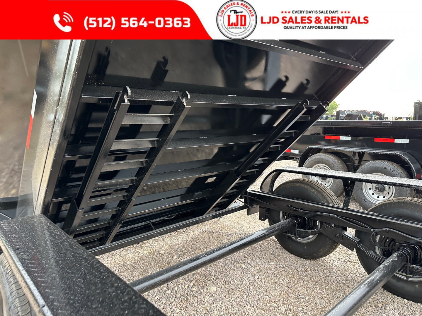 New 2025 Texas Pride - Gooseneck Dump Trailer 14'x3' - 3 Way Gate - 16K GVWR