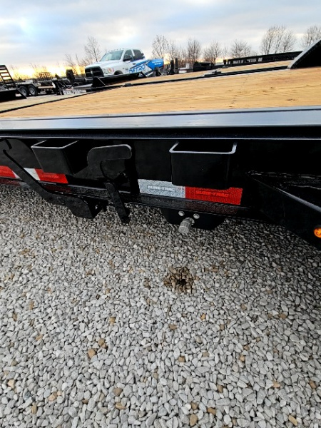 Used 2025 Sure-Trac 7 x 24 (18+6) 22K Pro Series Beam Tilt Equipment Trailer