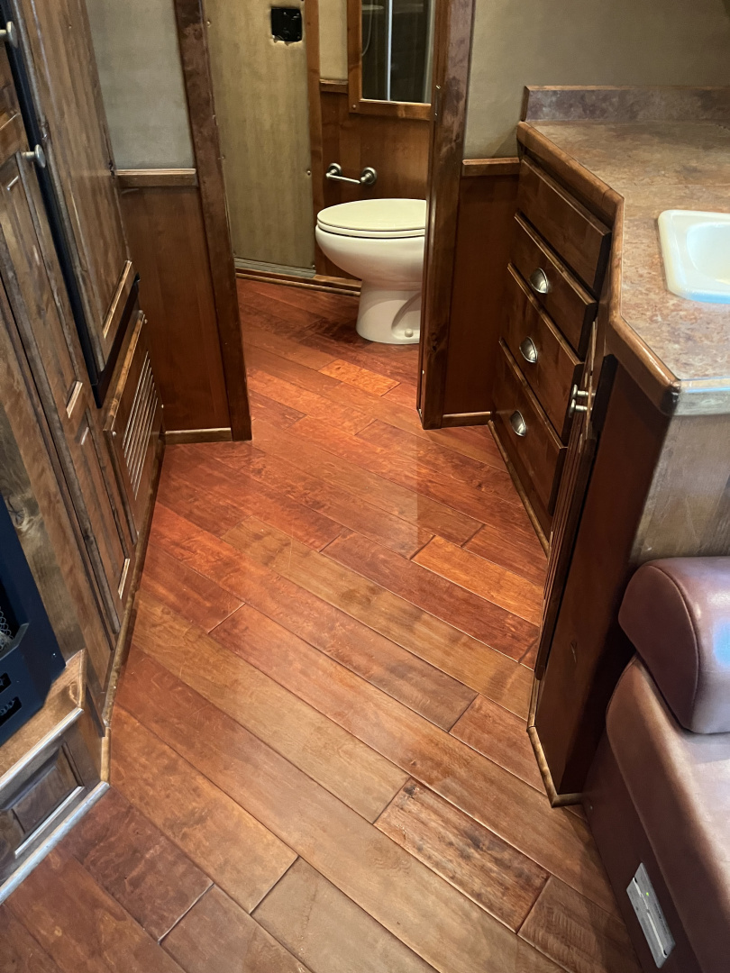 Used 2008 4-Star Trailers 3H 13' Trail Boss Conversions LQ Horse Trailer