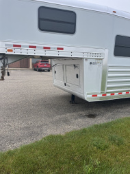 Used 2008 4-Star Trailers 3H 13' Trail Boss Conversions LQ Horse Trailer