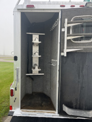 Used 2008 4-Star Trailers 3H 13' Trail Boss Conversions LQ Horse Trailer