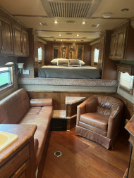 Used 2008 4-Star Trailers 3H 13' Trail Boss Conversions LQ Horse Trailer